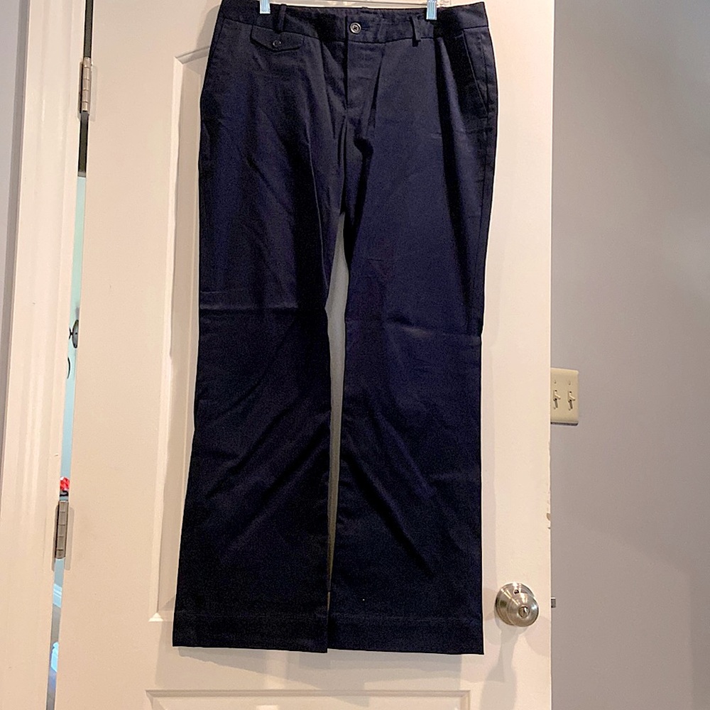 Navy blue banana republic pants size 14